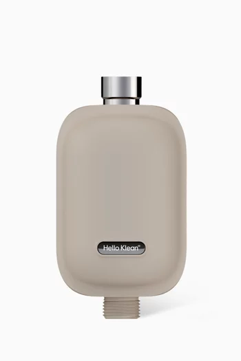 Beige Shower Filter