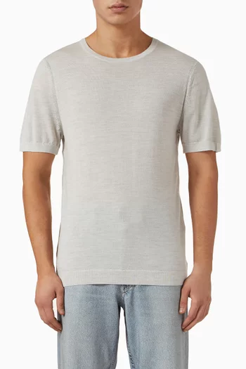 Aulton Sweater T-shirt in Wool-knit