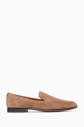 Loafers in Suede