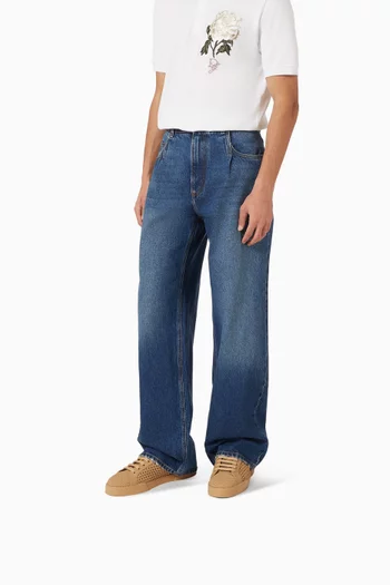 Strobel Portofino Perforated Sneakers in Leather