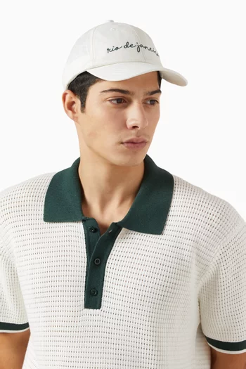 Fernando Baseball Cap in Linen