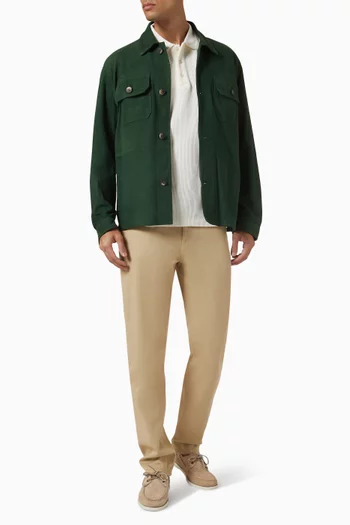 Ravi Overshirt in Suede