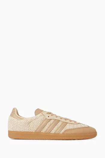 Samba OG Sneakers in Knit & Leather