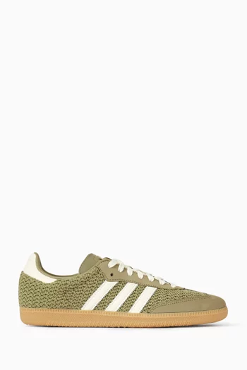 Samba OG Sneakers in Knit & Leather