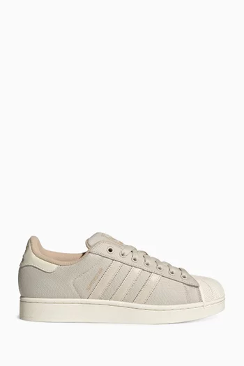 Superstar II Sneakers in Textile & Leather