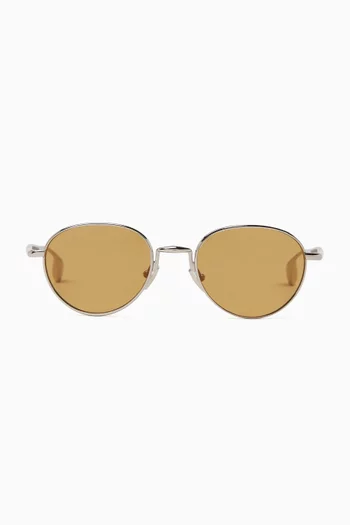 Fin Panthos Sunglasses in Metal