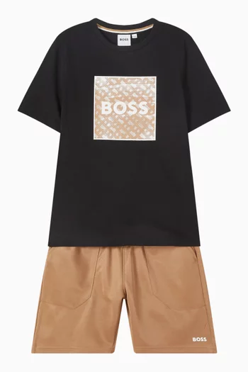 Logo T-shirt in Cotton