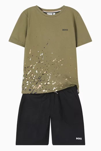 Logo T-shirt in Cotton