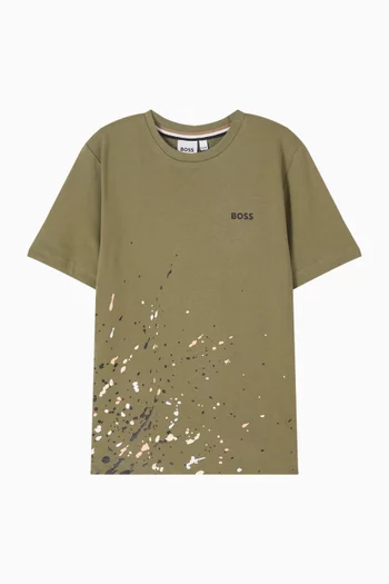 Logo T-shirt in Cotton