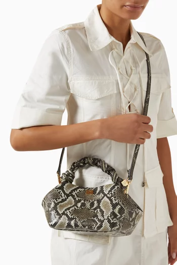 Small Bou Bag in Recycled Leather