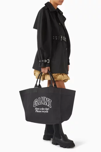 Extra Large Easy Shopper Bag in Canvas