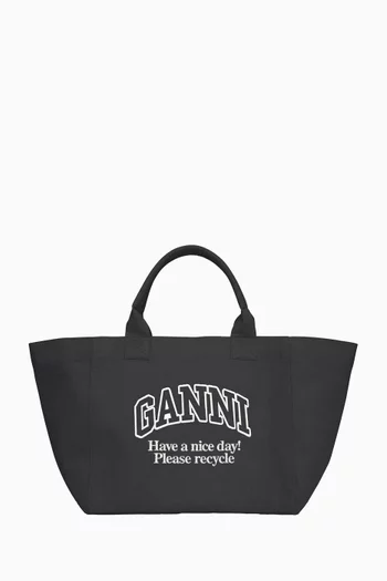 Extra Large Easy Shopper Bag in Canvas