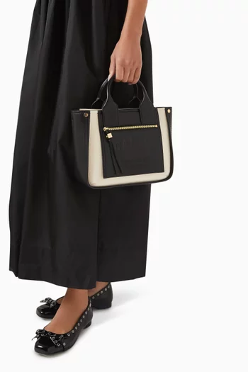 Small Pocket Tote Bag in Canvas