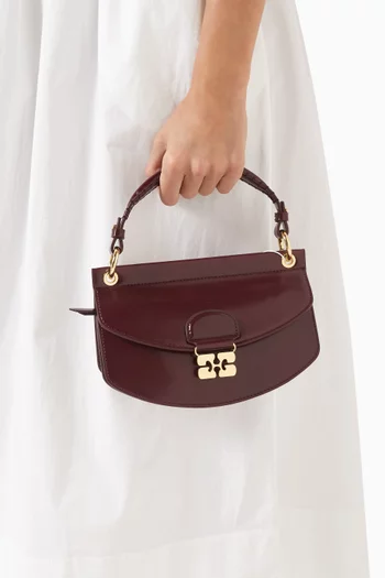 Mini Apo-G Bag in Faux Leather