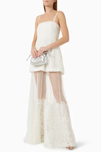 Marella Bustier Dress in Chiffon