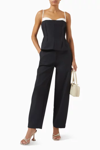 Waldon Curved-leg Pants