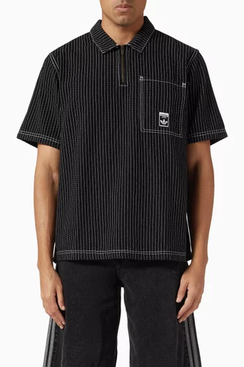 قميص واباش فضفاض دينم