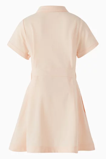 Bear Print Polo Dress