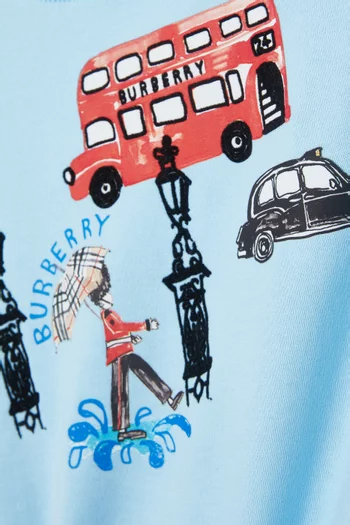 London Guard T-shirt in Cotton