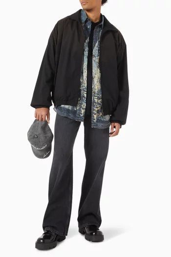 2021M Loose-fit Jeans in Cotton-denim
