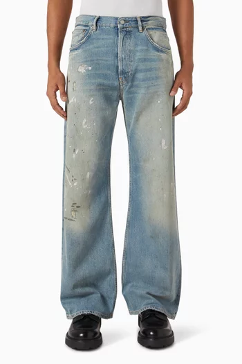 2021M Loose-fit Jeans in Cotton-denim