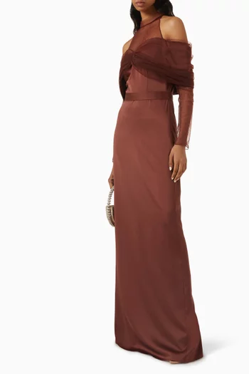 Halterrneck Gown