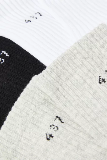 Logo Socks, Set of 3