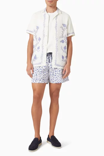 شورت سباحة بنقشة اوديل