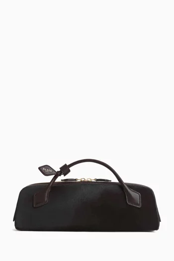 Le Teckel Clutch Bag in Pony Hair