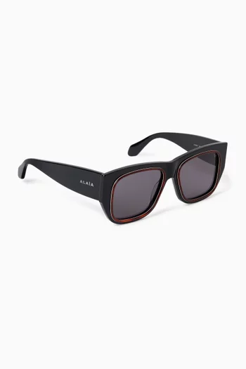 D-frame Sunglasses in Acetate