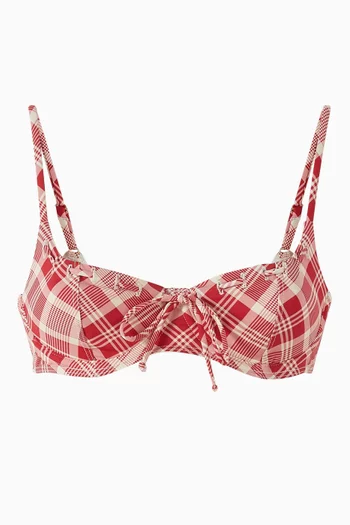 قطعة بيكيني علوية كولا بسلك سفلي فرانكيز بيكينيز x بيلا حديد