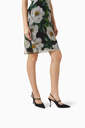 Cardinale Slingback 90 Pumps in Suede