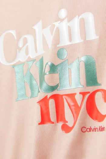 NYC Logo T-shirt in Cotton