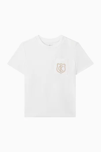 Pocket T-shirt in Cotton-jersey