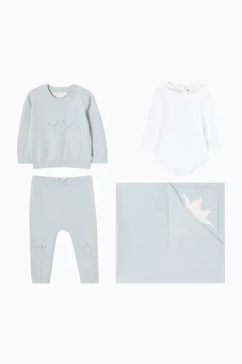 4-piece Gift Set in Cotton-blend