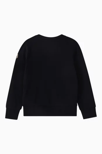 Logo-print Sweatshirt in Cotton