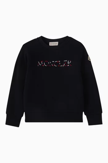 Logo-print Sweatshirt in Cotton