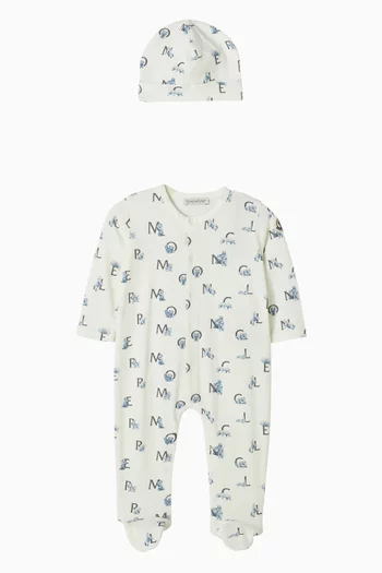 Pyjama & Beanie Set in Cotton