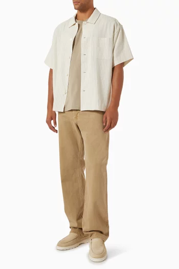 Jacquard Shirt in Cotton-blend