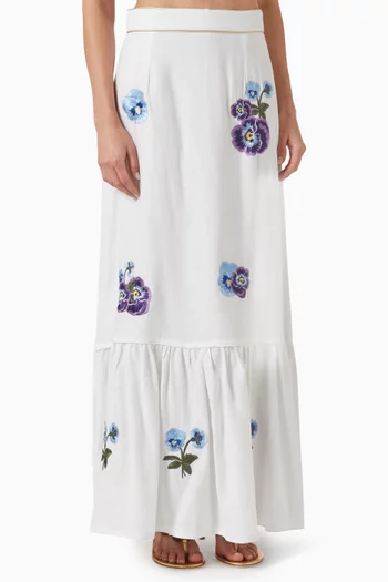 Mitra Embroidered Skirt