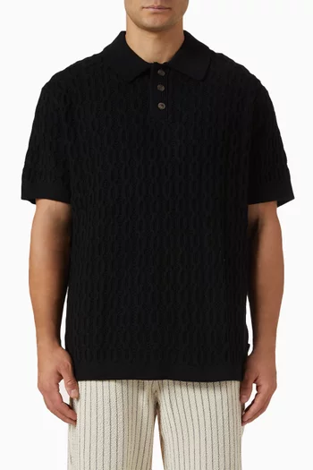Garrett Polo Shirt in Knit