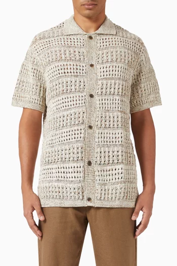 Elvin Structure Shirt in Knit