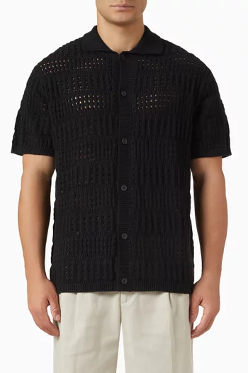 Elvin Structure Shirt in Knit