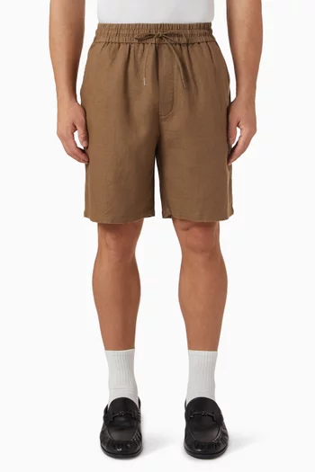 Otto Shorts in Linen-blend
