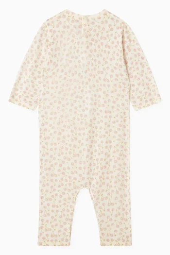 بيجاما تيلوانا بنقشة كرز صوف 