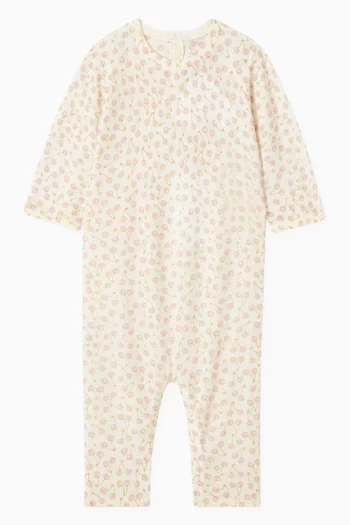 بيجاما تيلوانا بنقشة كرز صوف 