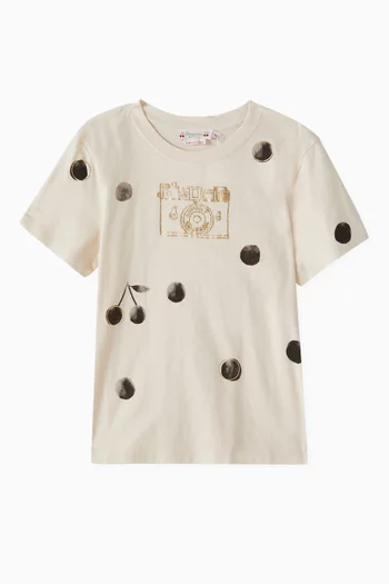 Polka Dot T-shirt in Organic Cotton