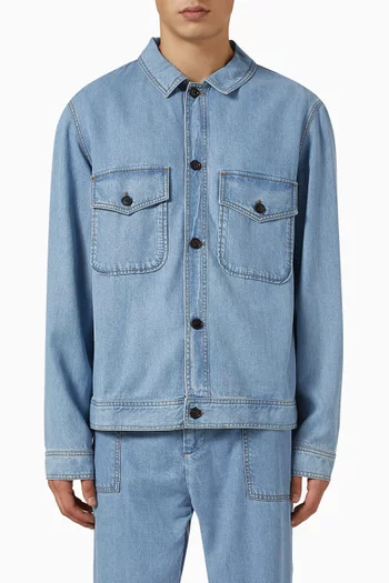 قميص هاني بنمط جاكيت صوف