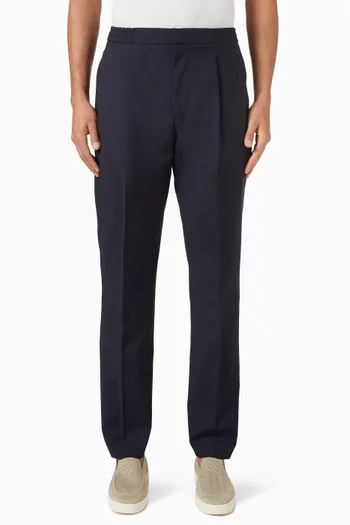 بنطال درو صوف فريسكو إيطالي