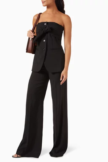 Fernet High-waisted Pants in Wool